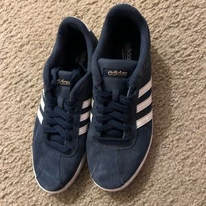 Adidas Neo Cloudfoam Sneakers-Navy/Suede